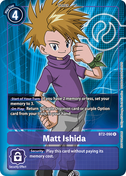 Image of Matt Ishida [BT2-090] (Buy-A-Box Promo) [Release Special Booster Ver.1.0 Promos]