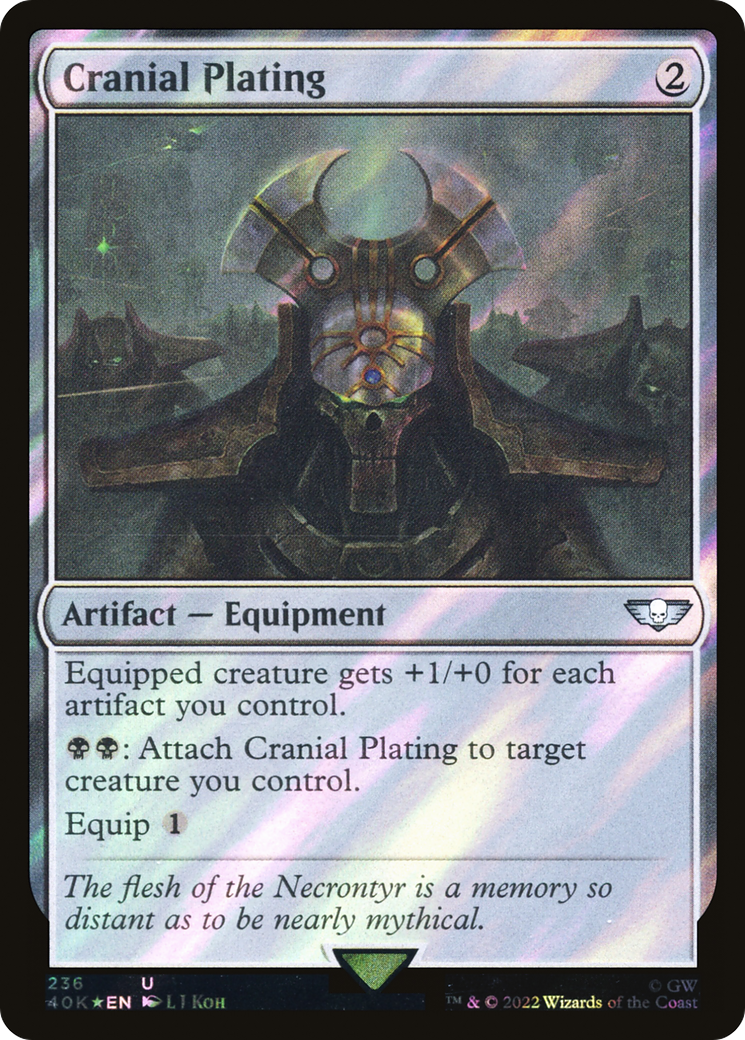 Image of Cranial Plating (Surge Foil) [Warhammer 40,000]