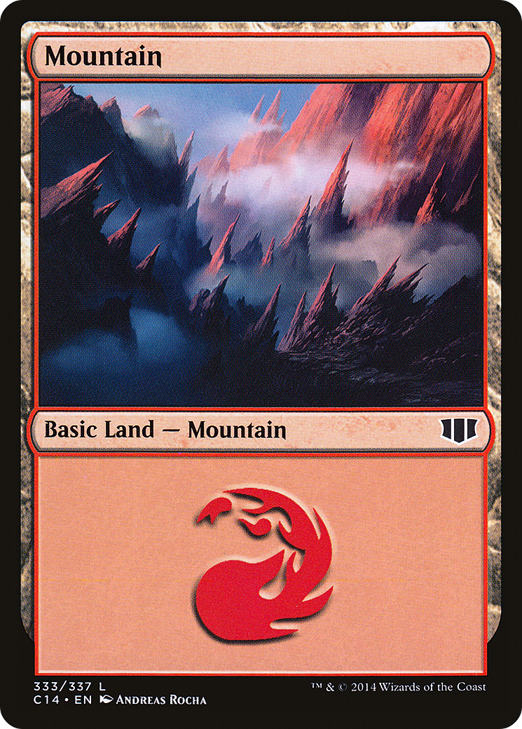Image of Mountain (333) [Commander 2014]