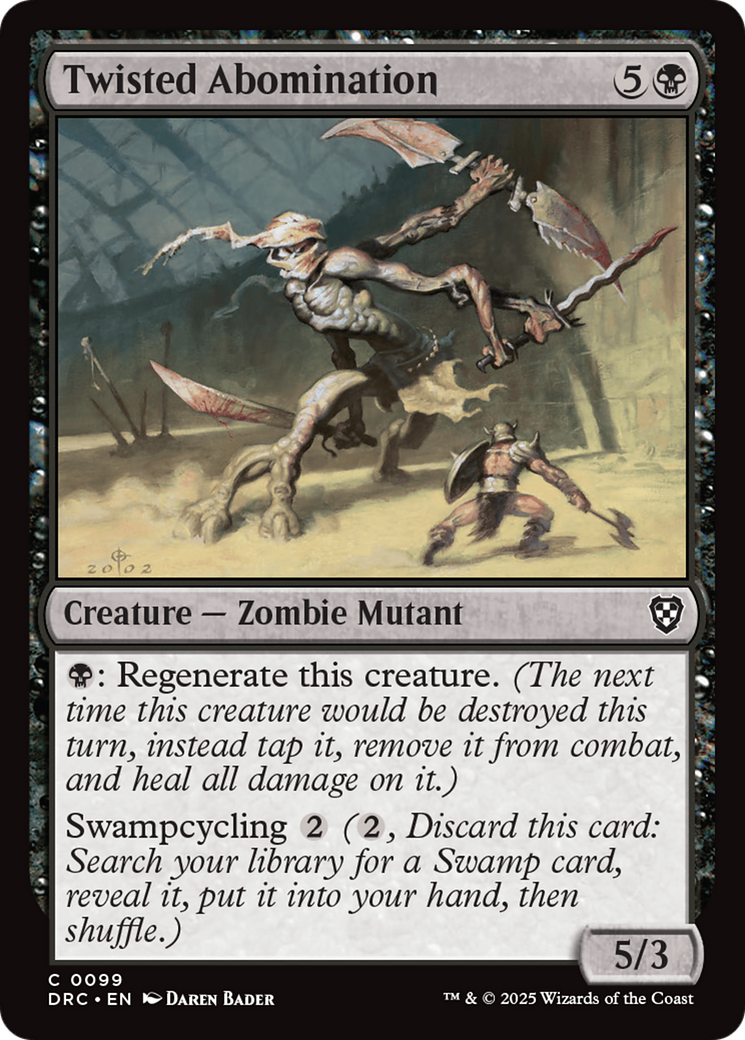 Image of Twisted Abomination [Aetherdrift Commander]