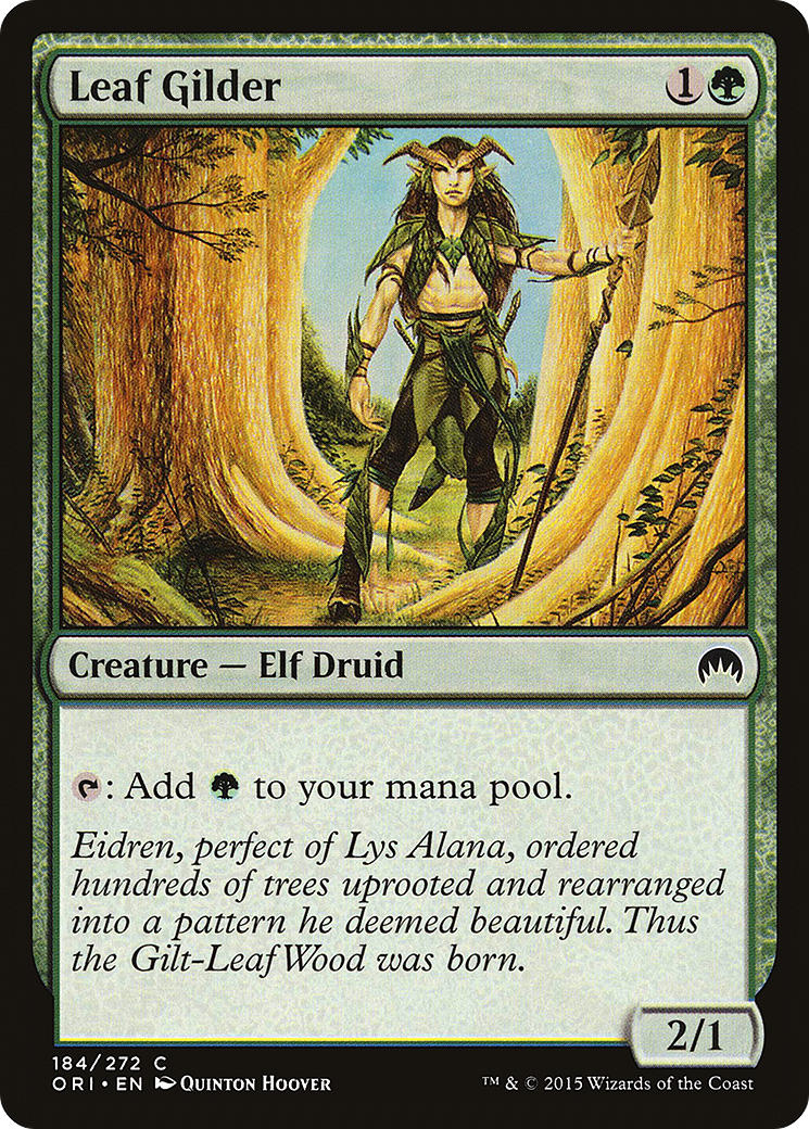 Image of Leaf Gilder [Magic Origins]