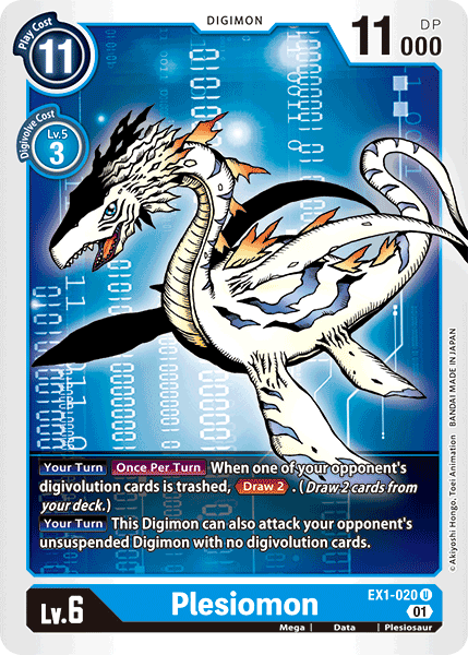 Image of Plesiomon [EX1-020] [Classic Collection]