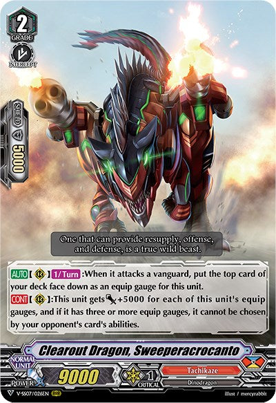 Image of Clearout Dragon, Sweeperacrocanto (V-SS07/026EN) [Clan Selection Plus Vol.1]