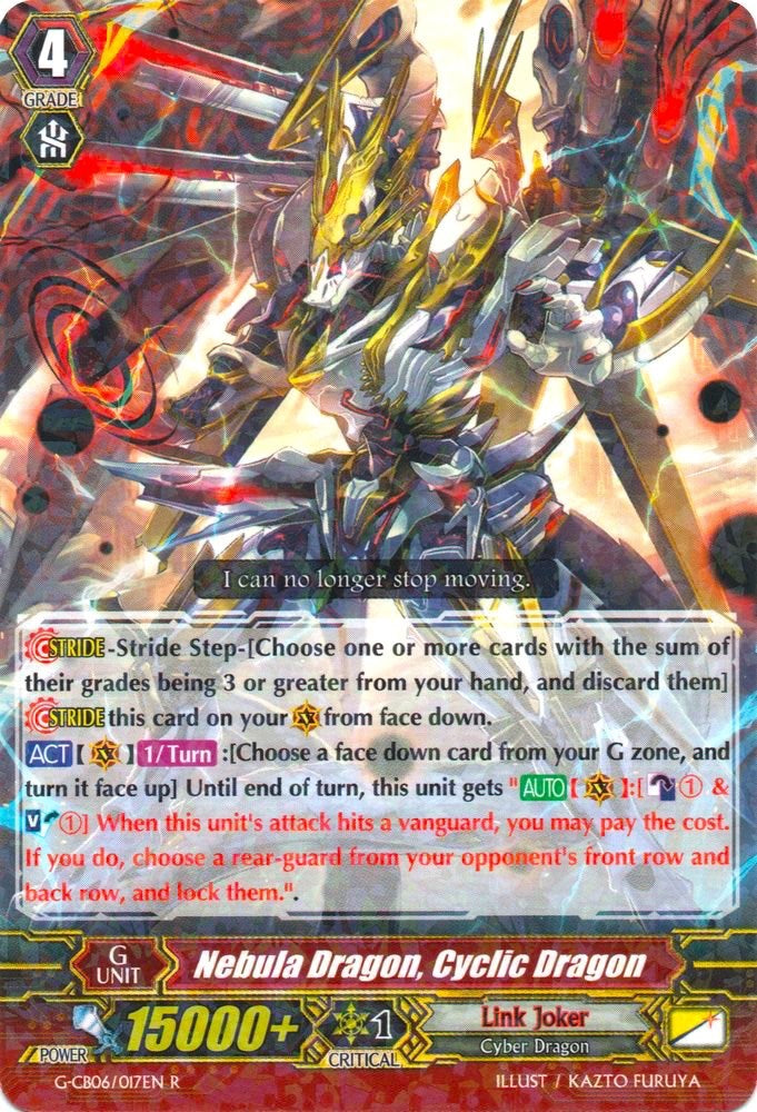 Image of Nebula Dragon, Cyclic Dragon (G-CB06/017EN) [Rondeau of Chaos and Salvation]