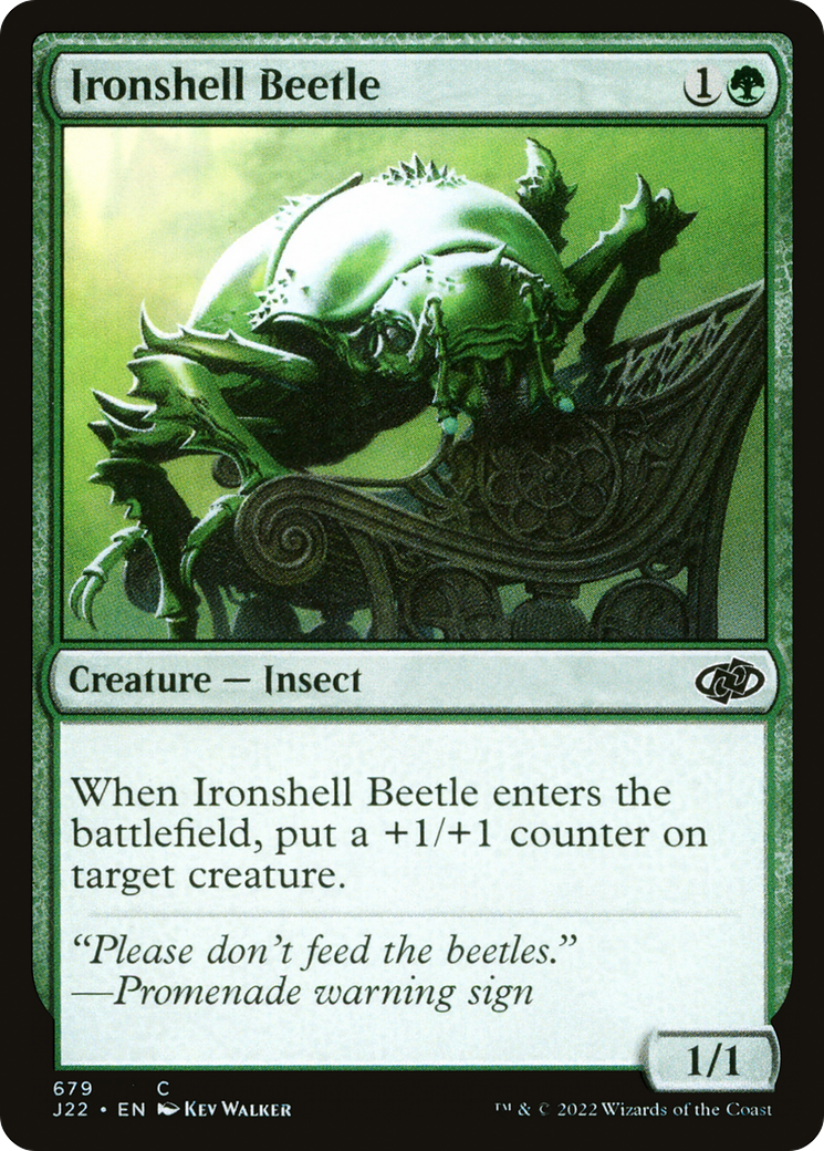 Image of Ironshell Beetle [Jumpstart 2022]