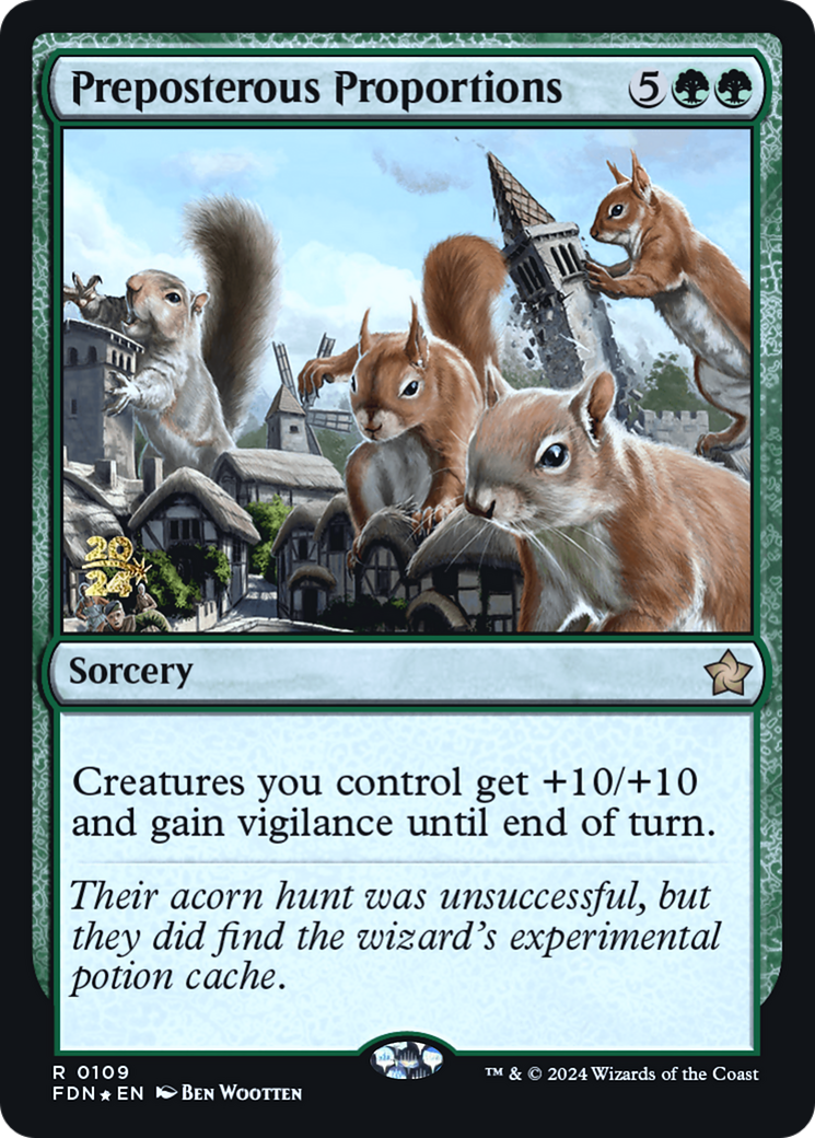Image of Preposterous Proportions [Foundations Prerelease Promos]