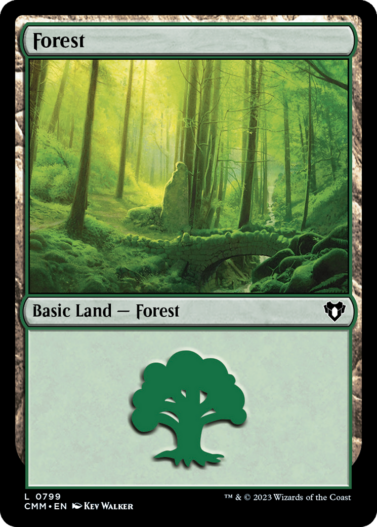 Image of Forest (799) [Commander Masters]