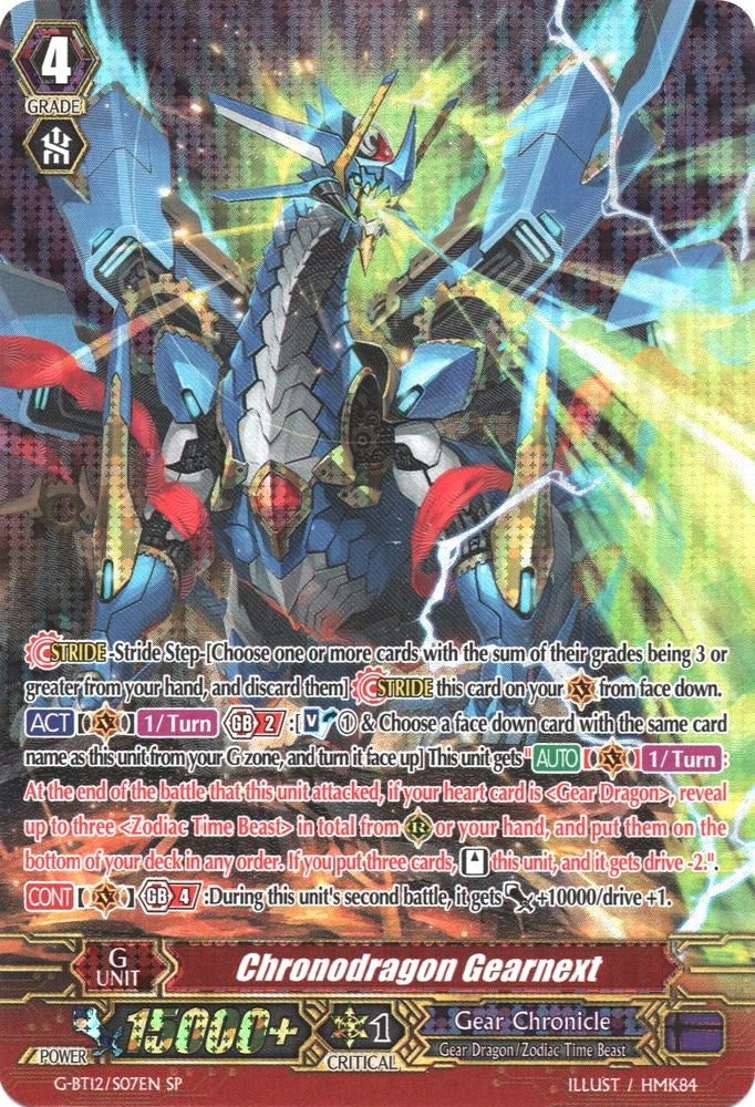 Image of Chronodragon Gearnext (G-BT12/S07EN) [Dragon King's Awakening]