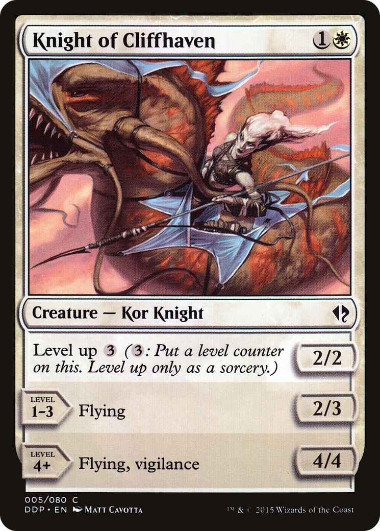 Image of Knight of Cliffhaven [Duel Decks: Zendikar vs. Eldrazi]