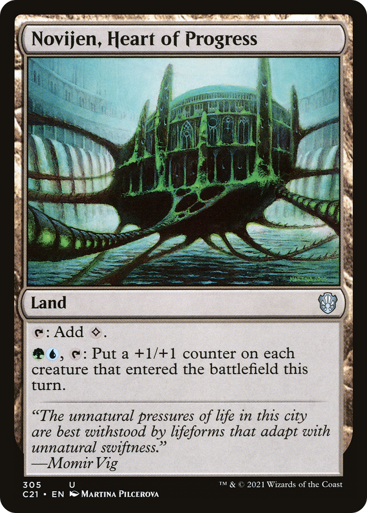 Image of Novijen, Heart of Progress [Commander 2021]