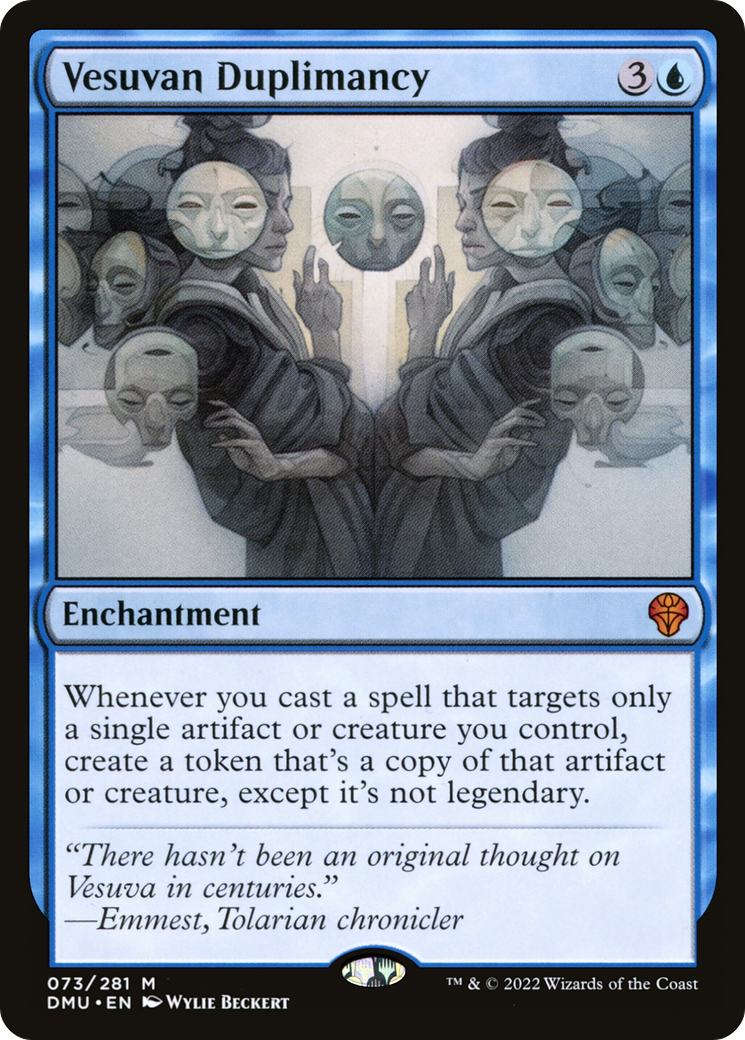 Image of Vesuvan Duplimancy [Dominaria United]