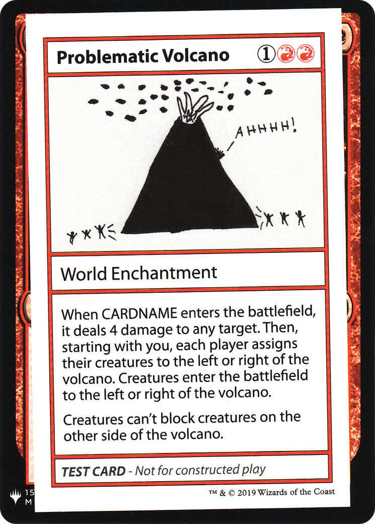 Image of Problematic Volcano [Mystery Booster Playtest Cards]