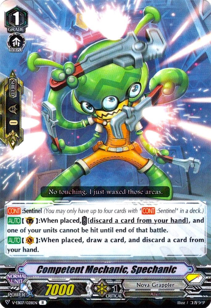 Image of Competent Mechanic,echanic (V-EB07/028EN) [The Heroic Evolution]
