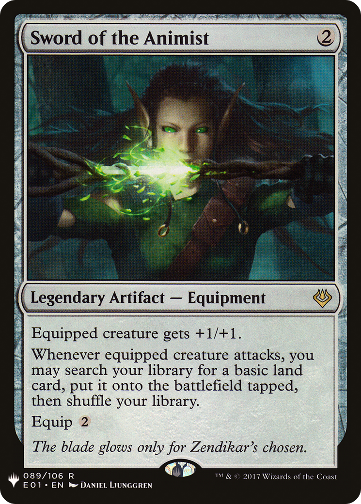 Image of Sword of the Animist [Mystery Booster]