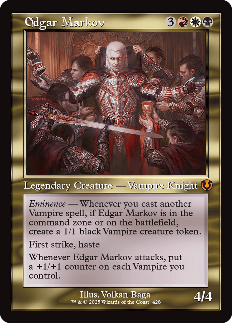 Image of Edgar Markov (Retro Frame) [Innistrad Remastered]