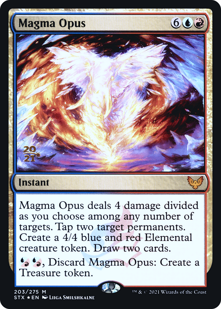 Image of Magma Opus [Strixhaven: School of Mages Prerelease Promos]