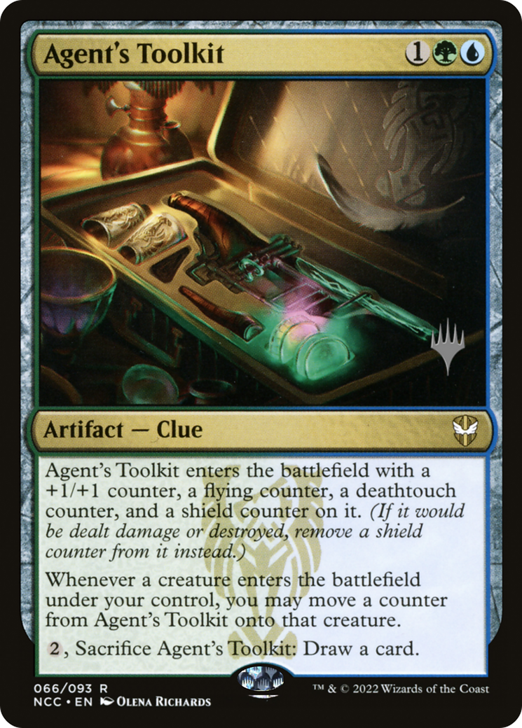 Image of Agent's Toolkit (Promo Pack) [Streets of New Capenna Commander Promos]