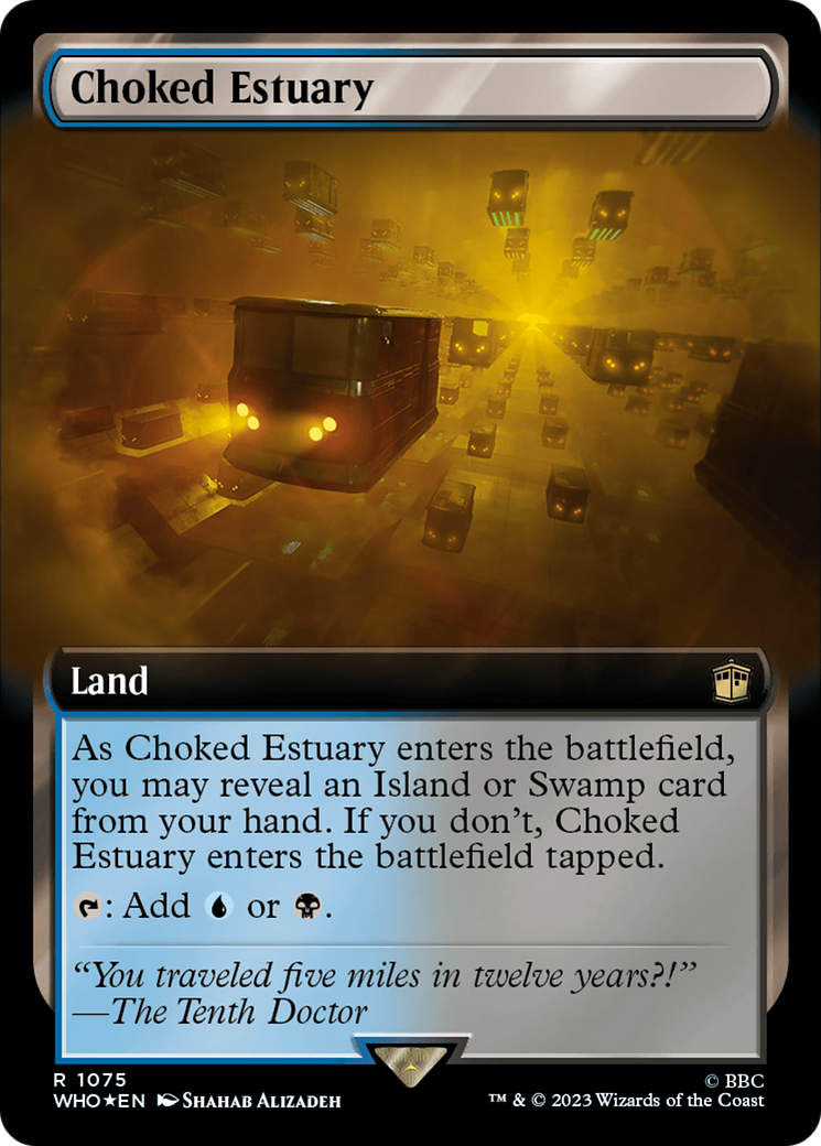 Image of Choked Estuary (Extended Art) (Surge Foil) [Doctor Who]