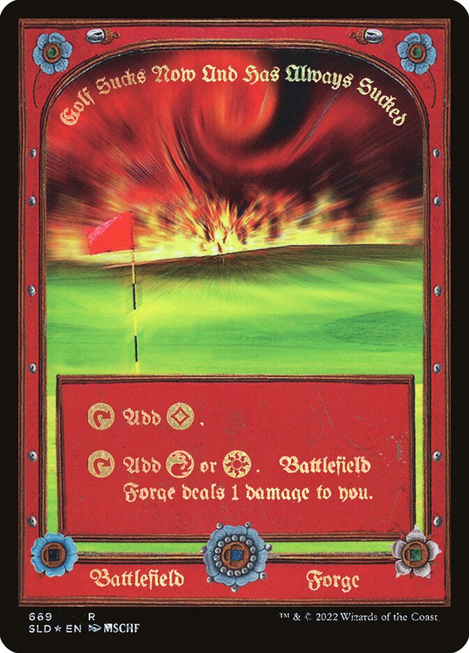 Image of Plains // Battlefield Forge [Secret Lair Drop Promos]