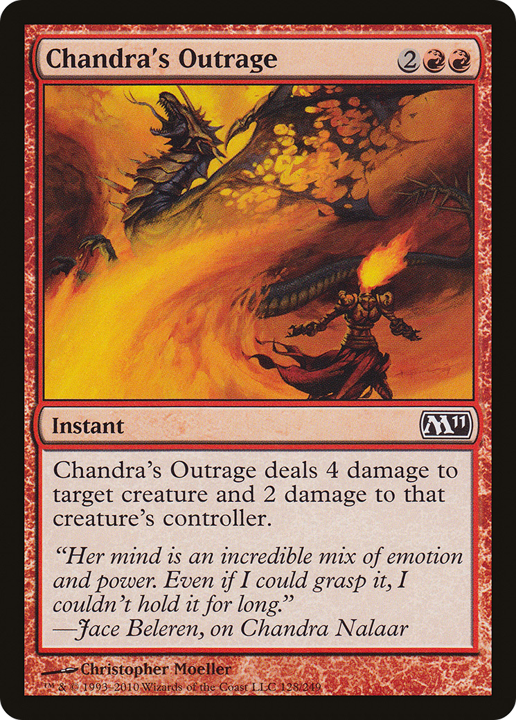 Image of Chandra's Outrage [Magic 2011]