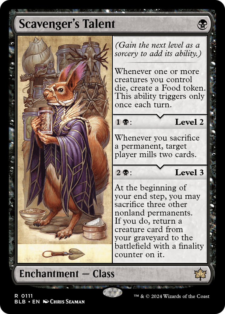 Image of Scavenger's Talent [Bloomburrow]