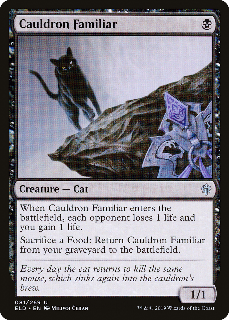Image of Cauldron Familiar [Throne of Eldraine]