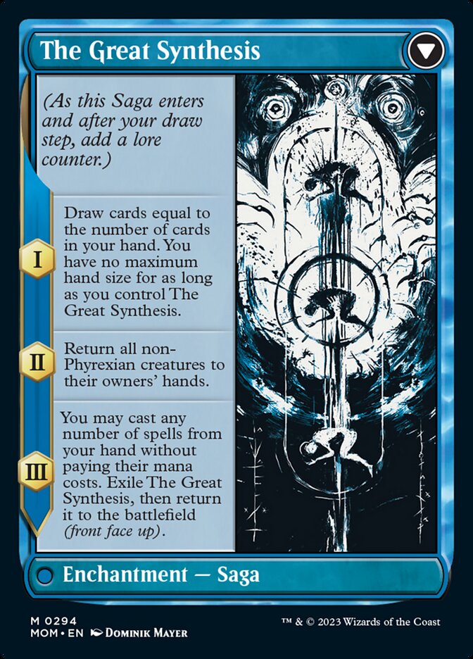 Image of Jin-Gitaxias // The Great Synthesis (Showcase Planar Booster Fun) [March of the Machine]