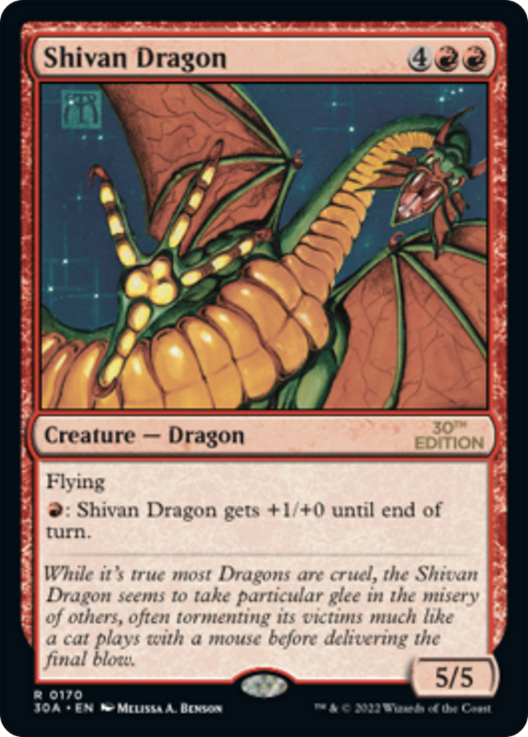 Image of Shivan Dragon [30th Anniversary Edition]