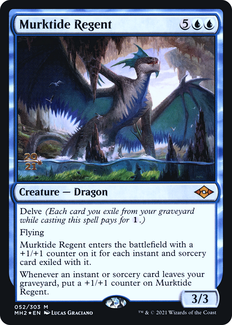Image of Murktide Regent [Modern Horizons 2 Prerelease Promos]