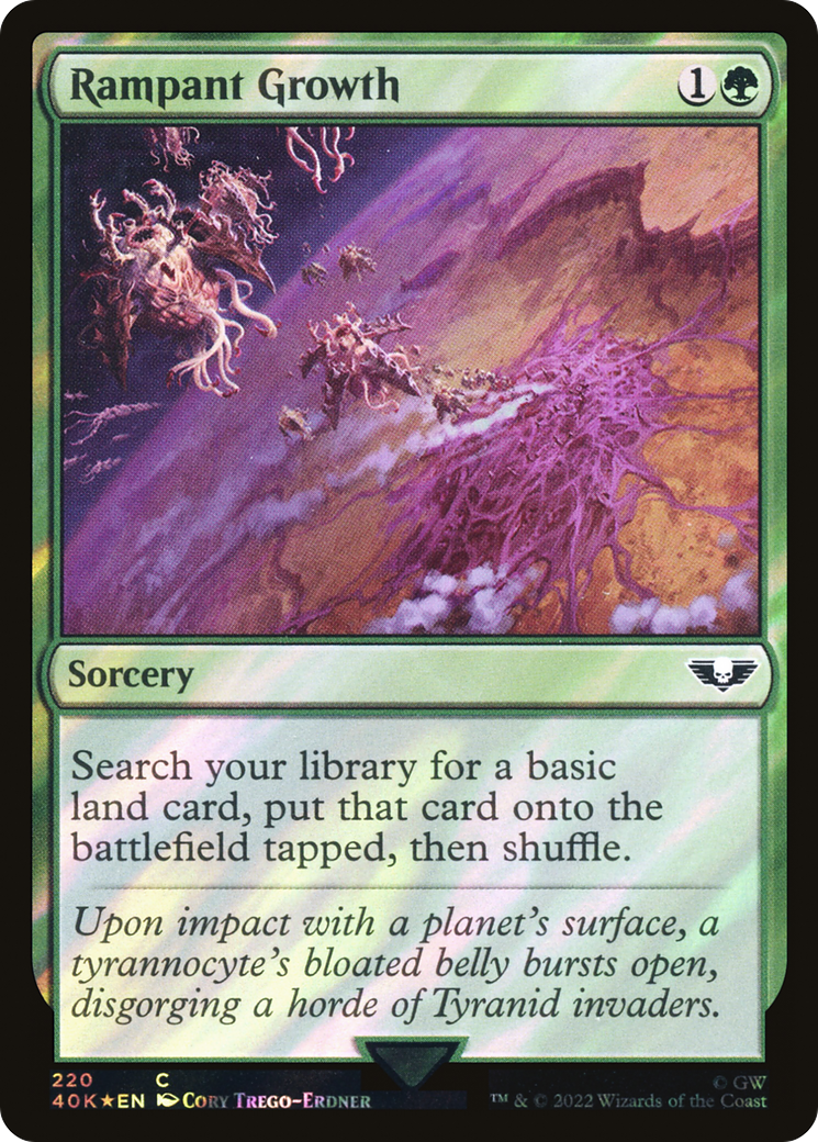 Image of Rampant Growth (Surge Foil) [Warhammer 40,000]