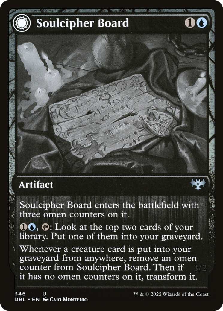 Image of Soulcipher Board // Cipherbound Spirit [Innistrad: Double Feature]