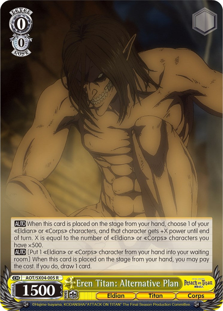 Image of Eren Titan: Alternative Plan [Attack On Titan: Final Season]