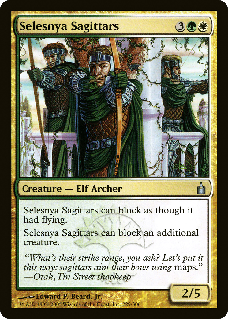 Image of Selesnya Sagittars [Ravnica: City of Guilds]