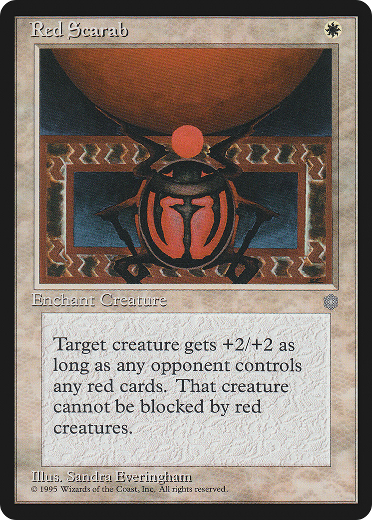 Image of Red Scarab [Ice Age]