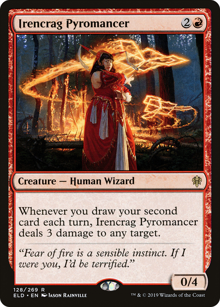 Image of Irencrag Pyromancer [Throne of Eldraine]