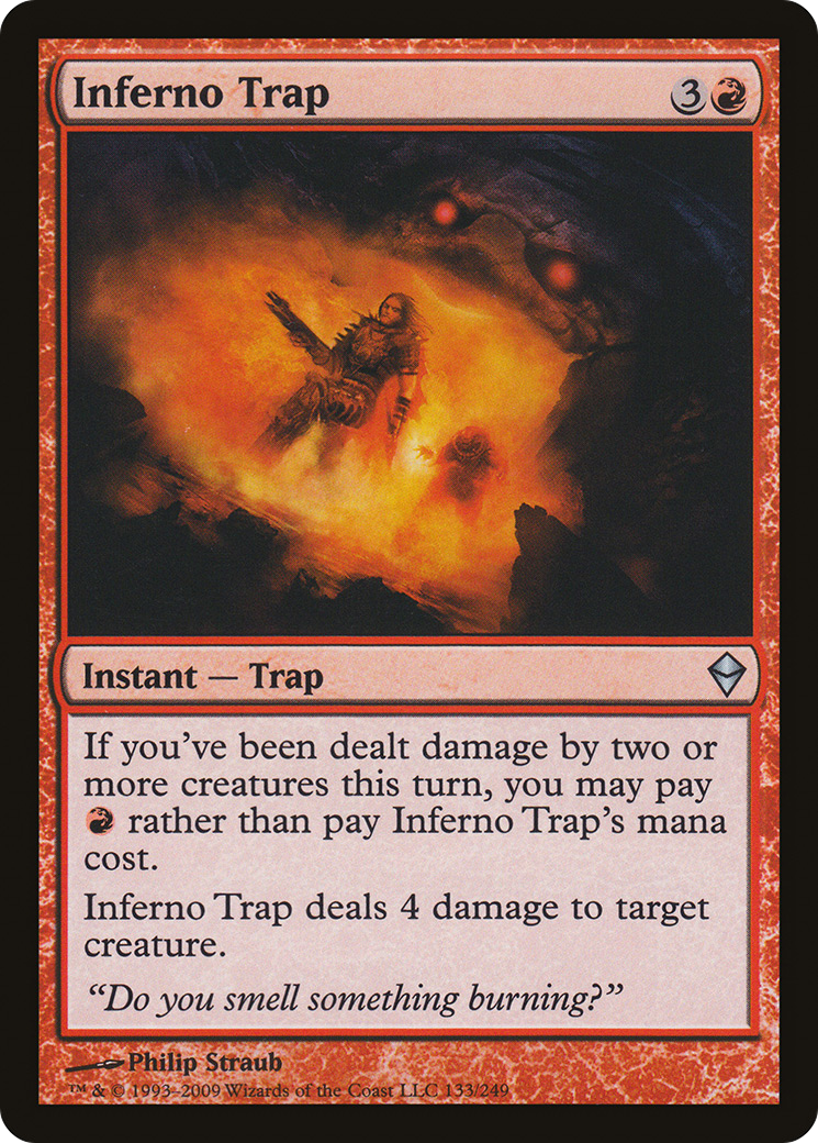 Image of Inferno Trap [Zendikar]