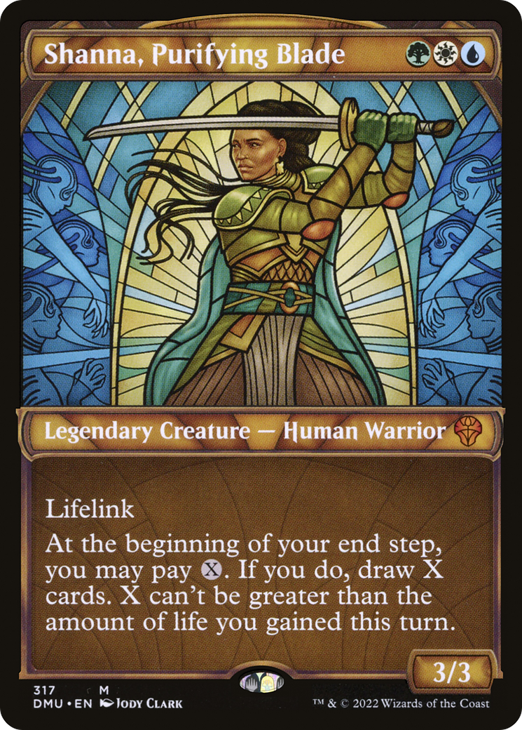 Image of Shanna, Purifying Blade (Showcase) [Dominaria United]