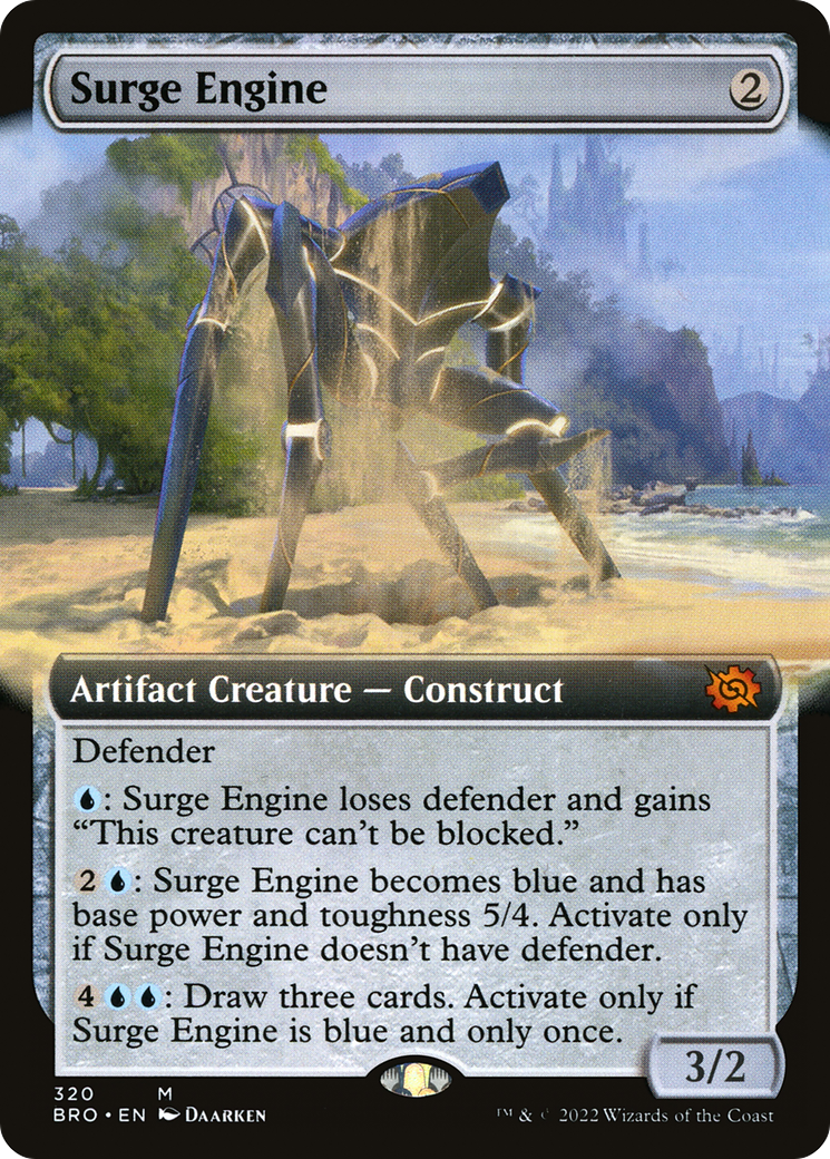 Image of Surge Engine (Extended Art) [The Brothers' War]