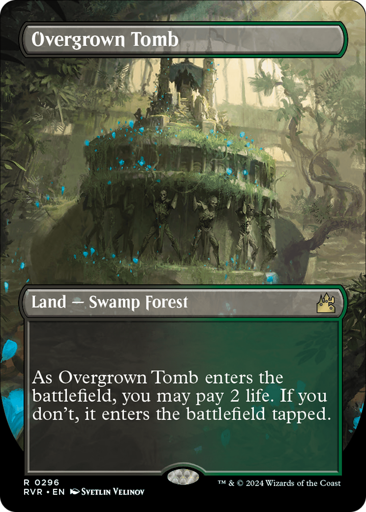 Image of Overgrown Tomb (Borderless) [Ravnica Remastered]