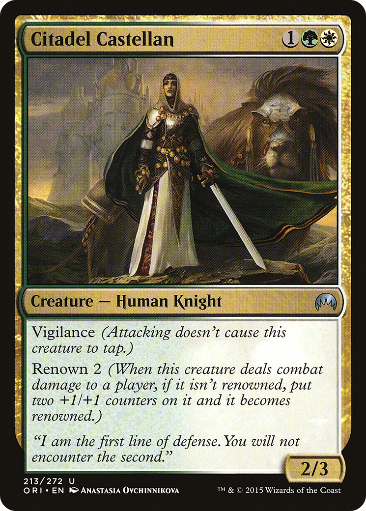 Image of Citadel Castellan [Magic Origins]