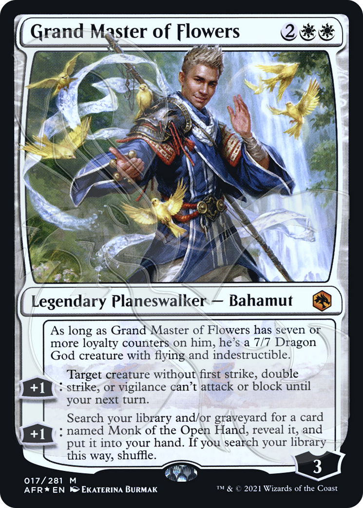 Image of Grand Master of Flowers (Ampersand Promo) [Dungeons & Dragons: Adventures in the Forgotten Realms Promos]
