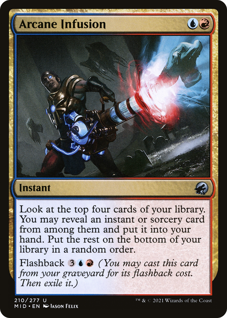 Image of Arcane Infusion [Innistrad: Midnight Hunt]
