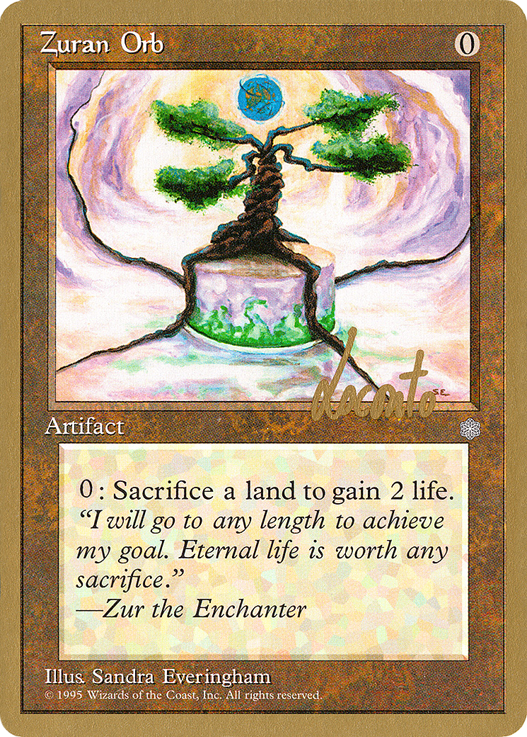 Image of Zuran Orb (Michael Loconto) [Pro Tour Collector Set]