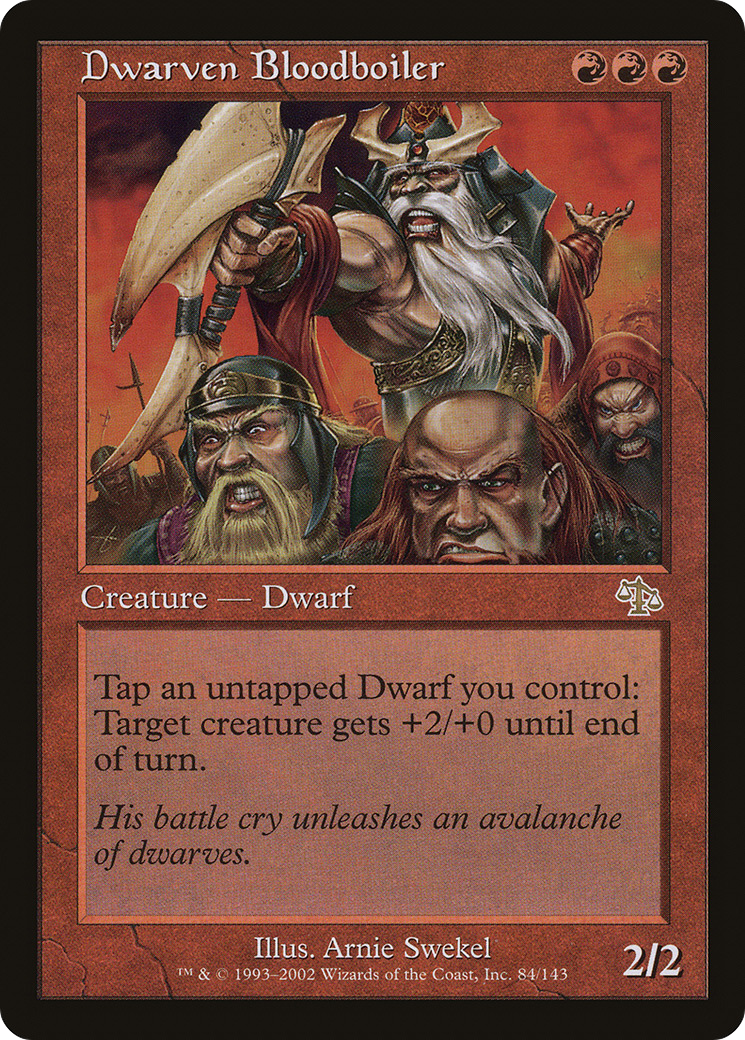 Image of Dwarven Bloodboiler [Judgment]