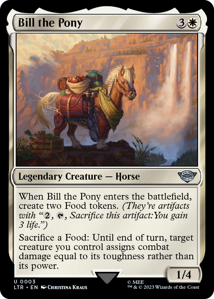 Image of Bill the Pony [The Lord of the Rings: Tales of Middle-Earth]
