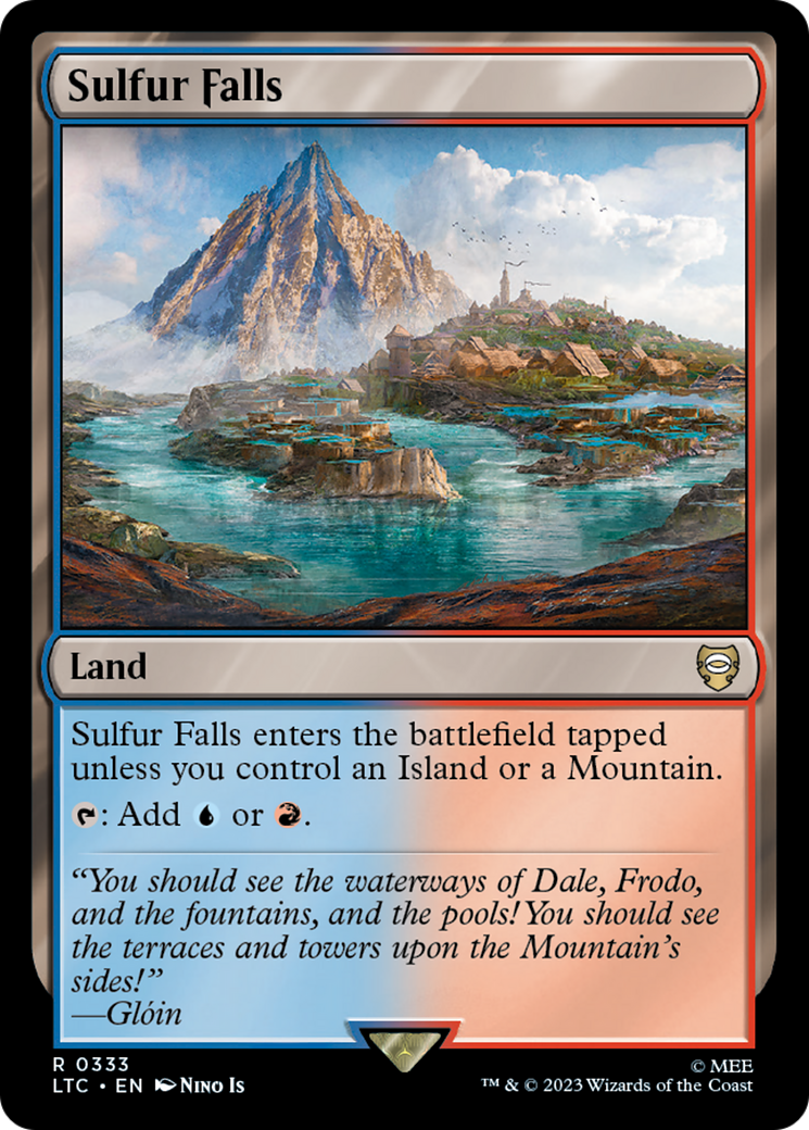 Image of Sulfur Falls [The Lord of the Rings: Tales of Middle-Earth Commander]