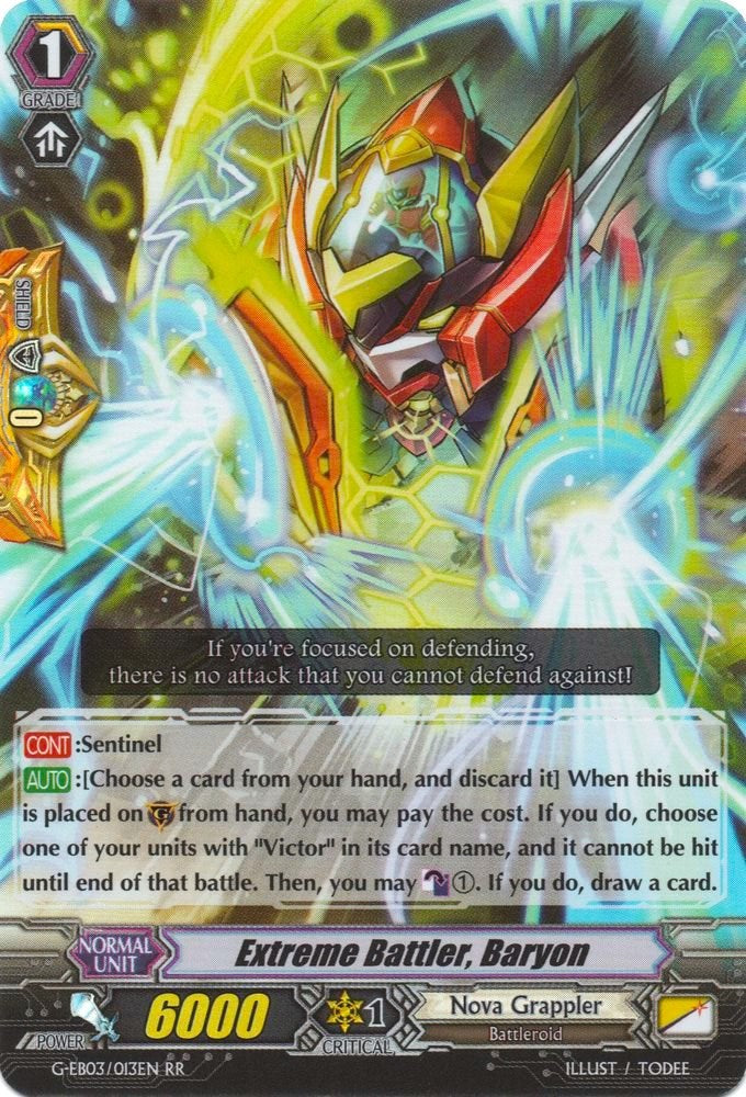 Image of Extreme Battler, Baryon (G-EB03/S08EN) [The GALAXY STAR GATE]