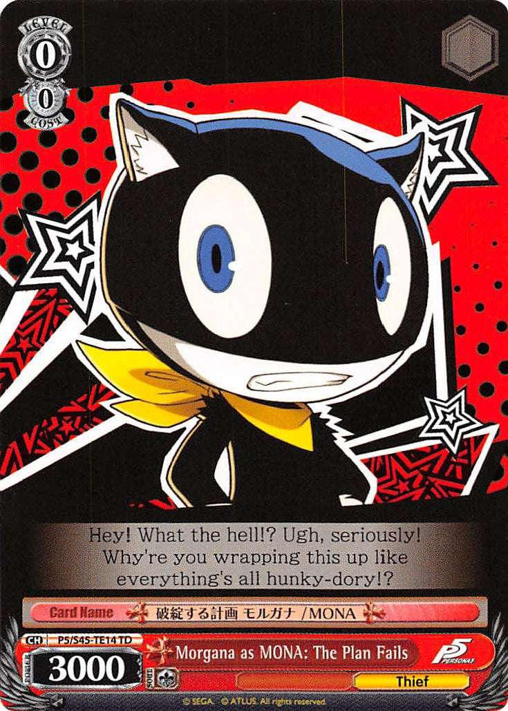 Image of Morgana as MONA: The Plan Fails (P5/S45-TE14 TD) [Persona 5]