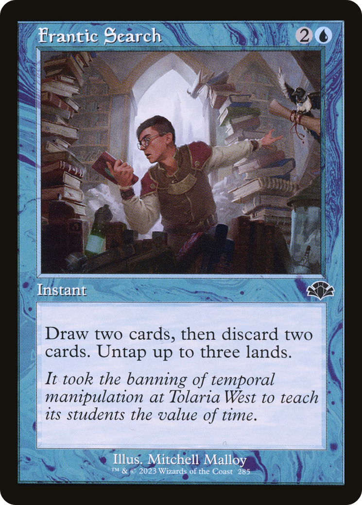 Image of Frantic Search (Retro) [Dominaria Remastered]