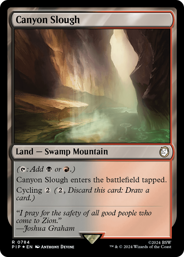 Image of Canyon Slough (Surge Foil) [Fallout]